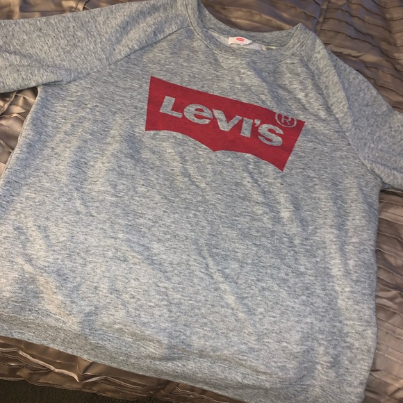 plus size levi's sweatshirt